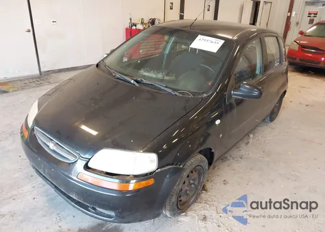 2007 Chevrolet Aveo 5 Special Value из США, поврежденный, VIN KL1TD66617B770732